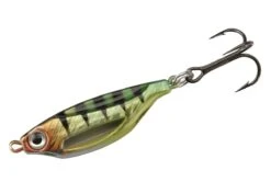 13 Fishing Flash Bang 3/8 Oz. Jigging Rattle Spoon W/ Glow Sticks -13 Fishing 31511763026009