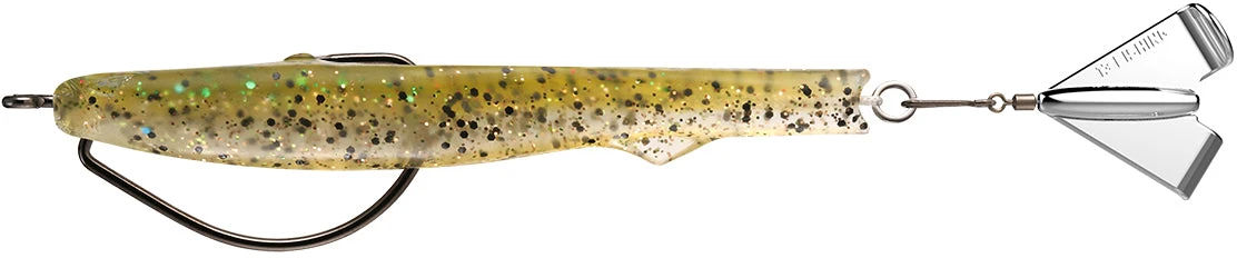 13 Fishing Motor Boat 4 Inch Hybrid PTE Body Swimbait W/ Hard Rear Prop 8 13 Fishing Motor Boat 4 Inch Hybrid PTE Body Swimbait W/ Hard Rear Prop - Image 6