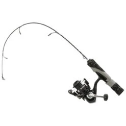 13 Fishing - SoniCor Stealth Edition Ice Combo 24" L - Black And Gray Camo